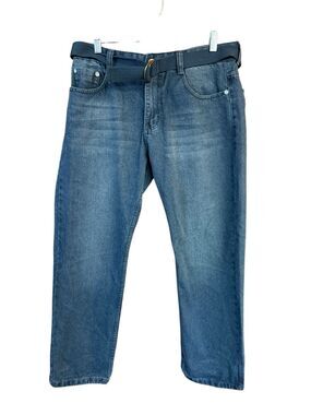 Vertical Sport Men’s Belted/Straight /Jeans Sz 34/30 NWT
